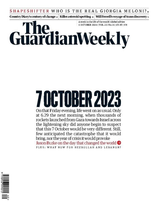 Title details for Guardian Weekly by Guardian News & Media Limited - Available